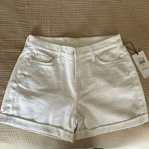 Seven for All Mankind - White Jean Shorts